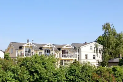 Image de Directly behind the dune, with balcony and sea view - Strandvilla Böck FeWo 15 - Villa Böck