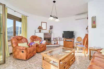 Image de \"Villa María\" avec vue sur mer, jardin, balcon, A\/C et Wi-Fi.