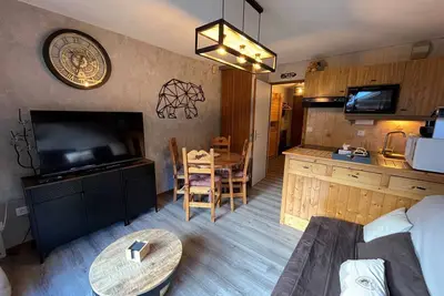 Image de Charmant Appartement à Châtel - 4 pers, 28 m², Terrasse Sud, Proche Télécabine Linga