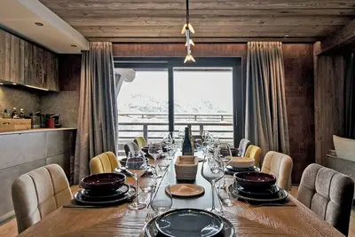 Image de Appartement de luxe, skis aux pieds, Méribel