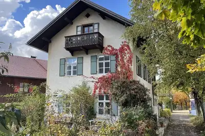 Idyllic vacation home with garden directly in Oberammergau