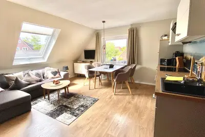 Image de Vacation apartment \"Marlon\" in the vacation home Wilken's Hus for 2-4 persons on the outskirts of the village.