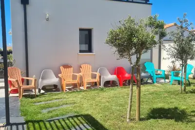 Image de Villa la palmeraie- Jacuzzi, Plage 200 m à pied!