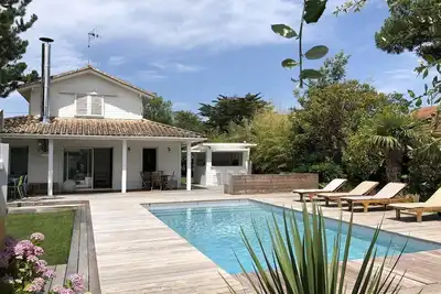 Image de Magnifique villa avec piscine centre du Cap-Ferret