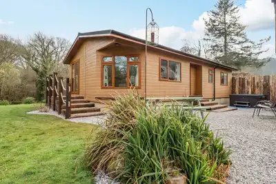 Image de Riverside Lodge, family friendly, with a garden in Bodmin
