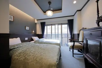 Image de It is an interior style room coordinated with furn / Kyoto Kyōto