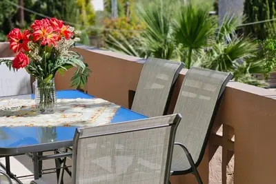 Spacefull and new apartment 300m from sandy beach!