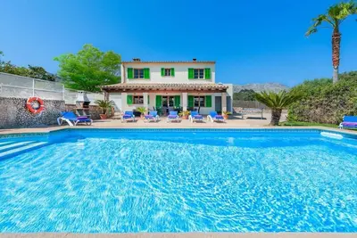 Image de ***Pollensa Villa*** 5 Bedrooms | Private Pool | Free A\/C | Free Wifi | Bbq