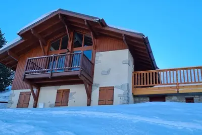 Image de Superbe Chalet **** station La Plagne-Montalbert pieds des pistes