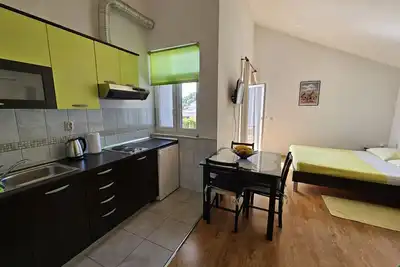 Image de Appartement Studio dans Duće avec vue mer, Balcon, Climatisation, Wifi (5067-6)