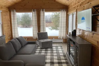 Image de Tiny house, loft bedroom, near the river, Cooperstown and Baseball hall of fame