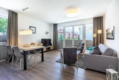 Image de Great family apartment with sunny terrace and two bathrooms near the beach -