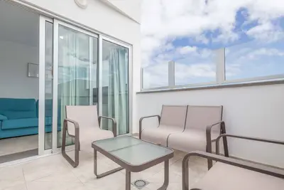 Image de Costa norte San Andres Studio con terraza compartida vista al mar