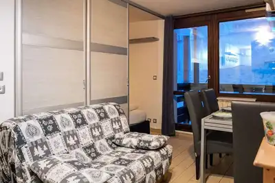 Image de Appartement moderne à Val Thorens - 4 pers, 3 Flocons Argent, balcon nord, skis aux pieds