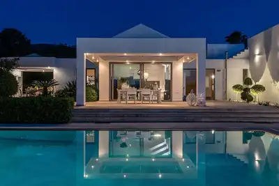 Image de Luxury villa in Kos Island with a private pool and garden