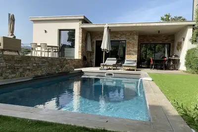 Image de Superbe villa Porto Vecchio 8 couchages Piscine Chauffee, terrain de pétanque