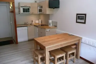 Image de Arc 1800 appart rénové 2 chambres fermées 6 personnes