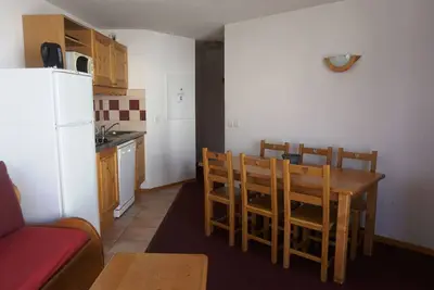 Image de Appartement 2 Pièces Cabine, 6 Pers, Balcon, Parking - Résidence à Orcières Merlette