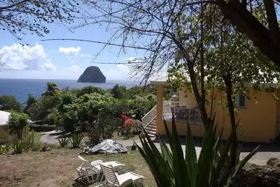 Image de Les Océanides Villa 3 avec vue sur le Rocher du Diamant