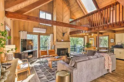 Image de Near Trails: Cabin w\/ 2-Level Deck in Twain Harte