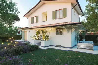 Image de Forte dei Marmi Villa Raffaella a stone's throw from the center 4 bedrooms Bbq