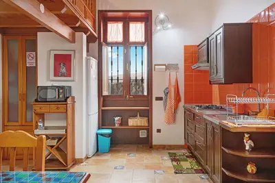 Image de Maison de vacances avec vue sur les montagnes, balcon et Wi-Fi.