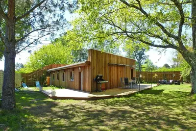 Image de Magnifique chalet en bois, Le Porge