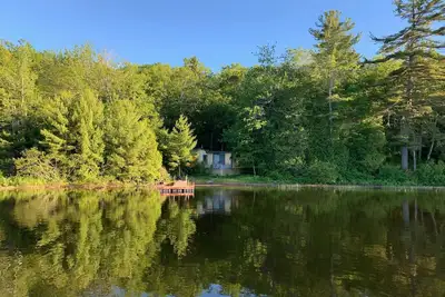 Image de Cute cabin on Donnell Pond near Bar Harbor and Acadia