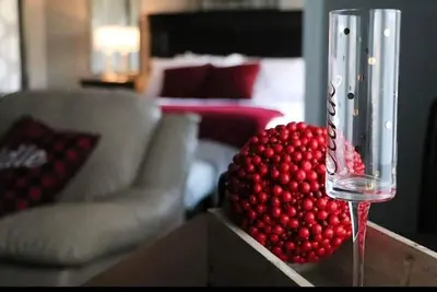 Image de Romantic king suite located 15 minutes from U of I