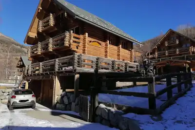 Image de Grand chalet familial 180m2, sauna, 10 pers, Allos