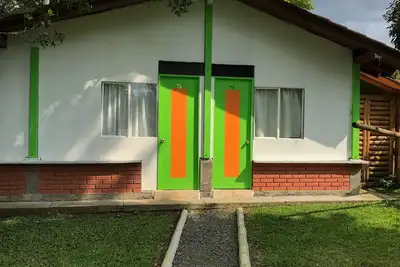 Chambre avec 2 lits doubles Numéro 14
