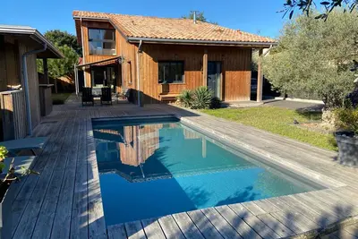Image de Somptueuse Maison En Bois Style Cap Ferret