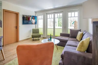 Image de Comfort plus apartment with 1 bedroom and balcony on the upper floor