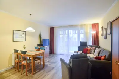 Image de Komfort Ferienwohnung mit 1 Schlafzimmer und Terrasse im Erdgeschoss