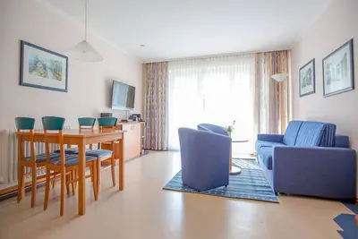 Image de Komfort Ferienwohnung mit 1 Schlafzimmer und Balkon im Obergeschoss