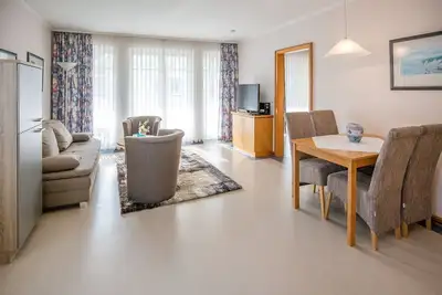 Image de Komfort Ferienwohnung mit 1 Schlafzimmer und Balkon im Obergeschoss