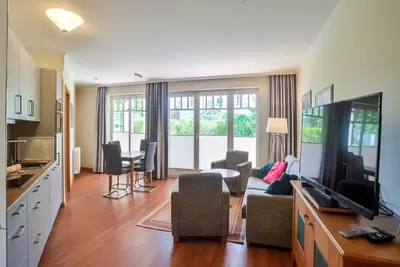 Image de Comfort apartment with 1 bedroom and terrace on the first floor