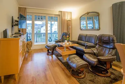 Image de Comfort plus apartment with 2 bedrooms and balcony on the upper floor