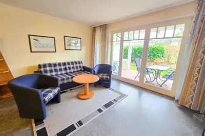Image de Komfort Ferienwohnung mit 1 Schlafzimmer und Terrasse im Erdgeschoss