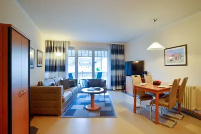 Image de Comfort apartment with 1 bedroom and balcony on the upper floor