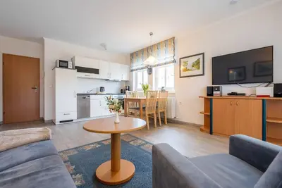 Image de Comfort apartment with 1 bedroom and balcony on the upper floor