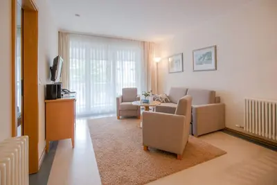 Image de Comfort apartment with 2 bedrooms and balcony on the upper floor