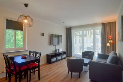 Image de Comfort apartment with 1 bedroom and balcony on the upper floor