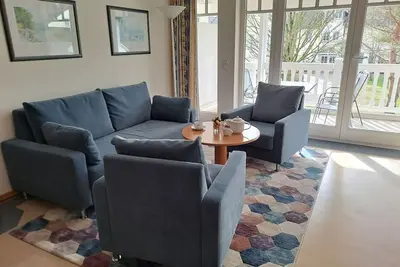Image de Komfort Ferienwohnung mit 1 Schlafzimmer und Balkon im Obergeschoss