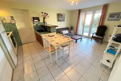 Image de Bas de villa, 2 chambres, terrasse et jardin, barbecue, tout Ă pied
