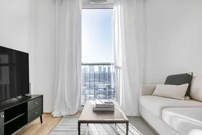 Image de Modern Leopoldstadt 1br w/ Rooftop & Bbq, near Metro U2, by Blueground