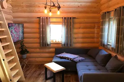 Image de Modern log chalet (75m2) with its own sauna