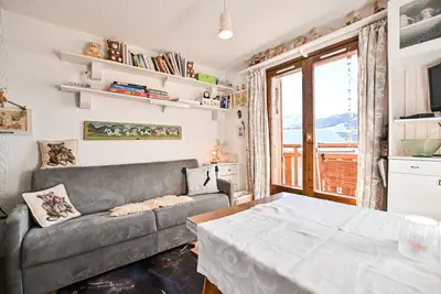 Image de Studio Avec Balcon Pour 4 à Demi Quartier Megeve