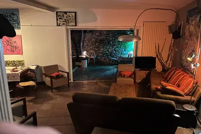 Image de Pleasant village house garden, bbc game room - 5' from beach + Housework free