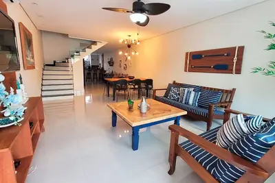 Image de Casa com churrasq a 750m da Praia de Juquehy/Sp